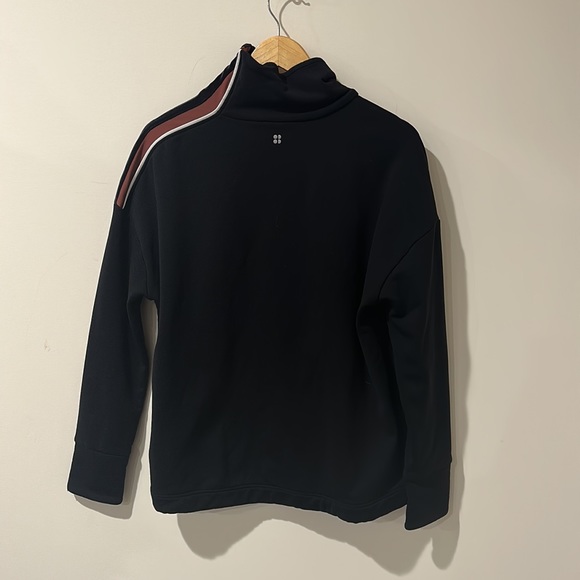 • Sweaty Betty • Freedom Athletic Thermal Black with Velvet Stripe Small Women’s - Picture 7 of 7